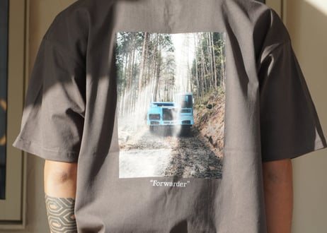 【LOGGERS】Forestry photo T-shirts "Forwarder"
