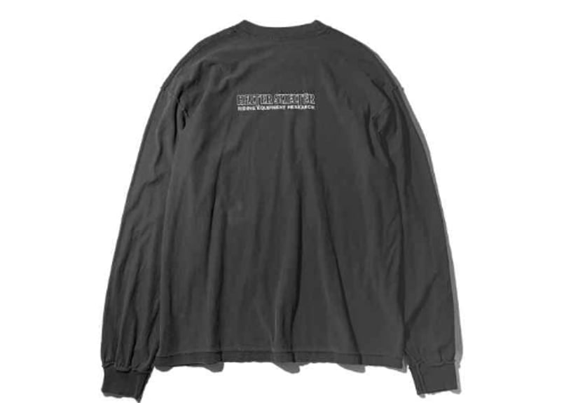 Riding Equipment Research】Logo Tee L/S(MINE) |