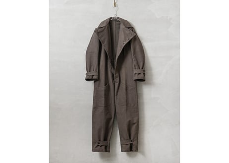 【Military】新品 デッドストック イタリア軍 モールスキン カバーオール
