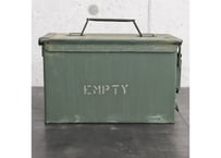 【Military】実物 USED 米軍 50 CAL AMMO CAN アンモボックス