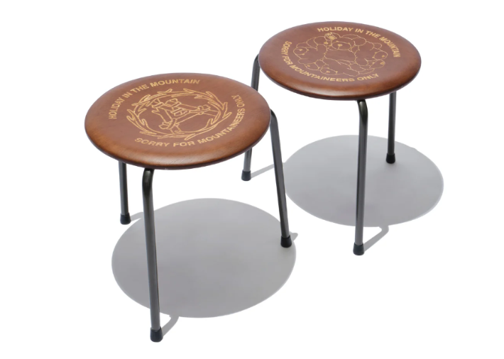 MOUNTAIN RESEARCH】Round Stool Low | LOGGERS Ge