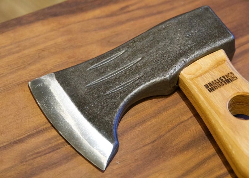 BALLISTICS】DRILLED HAND AXE II | LOGGERS Gear