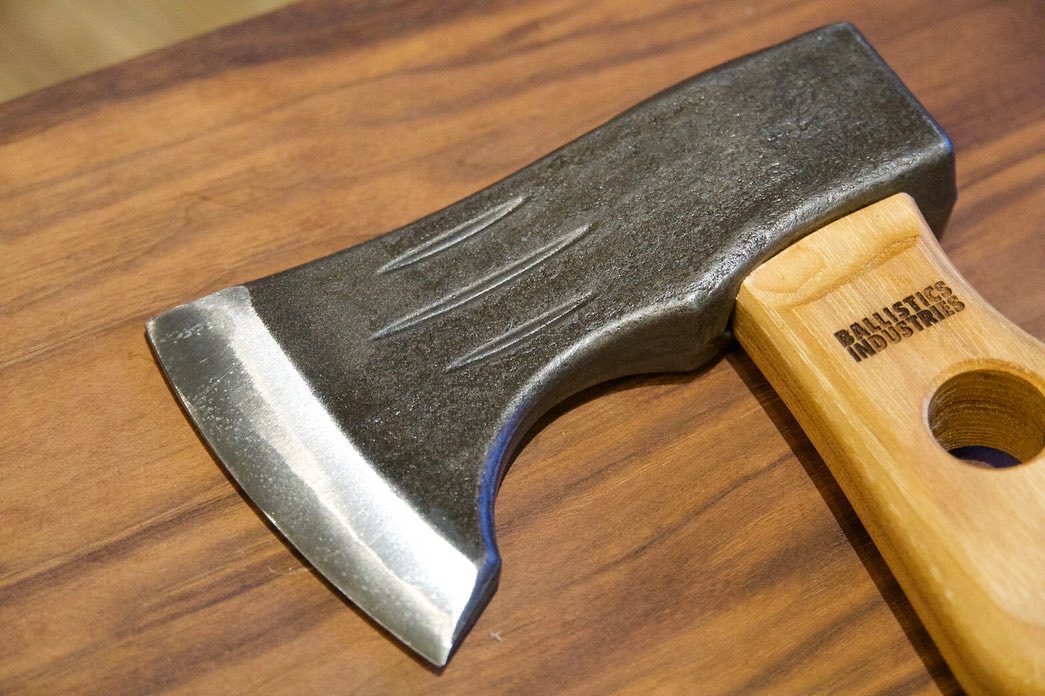 BALLISTICS】DRILLED HAND AXE II | LOGGERS Gear