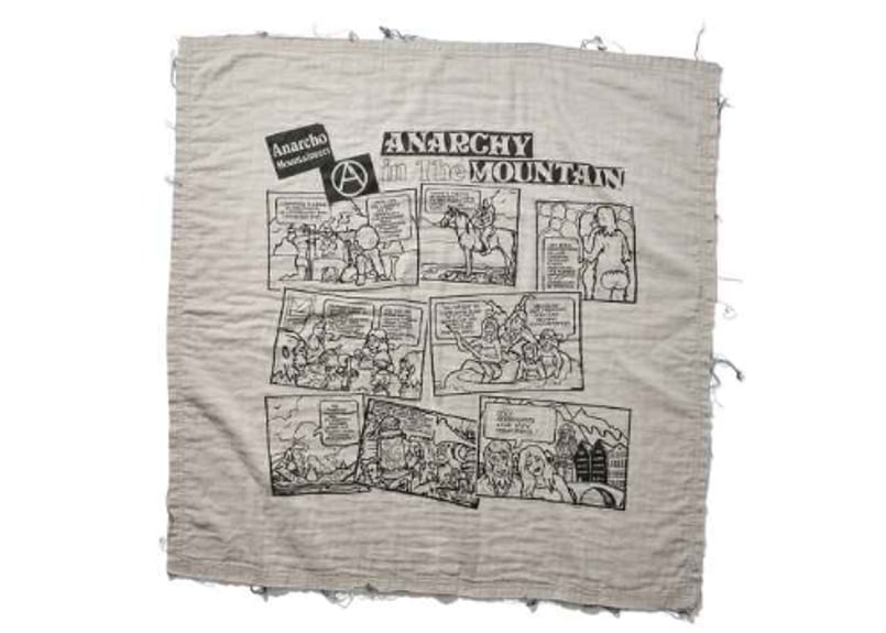 MOUNTAIN RESEARCH】Gauze Stole (square) | LOGGE