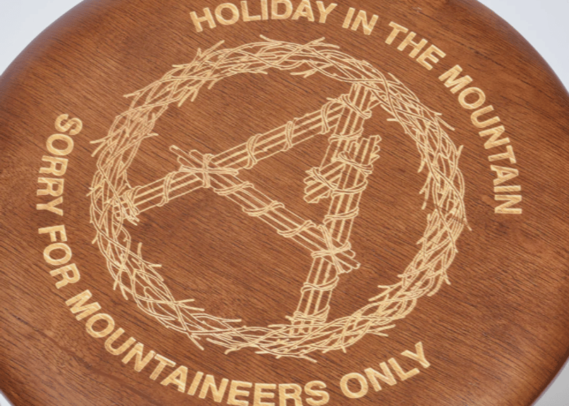 MOUNTAIN RESEARCH】Round Stool Low | LOGGERS Ge