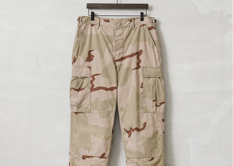【Military】USED 米軍 DCU カーゴパンツ 3カラーデザート リップストップ
