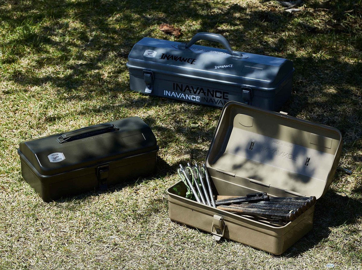 【新品】INAVANCE TOOL BOX Y-410 タン INAVANCE】TOOL BOX | LOGGERS Gear Supply