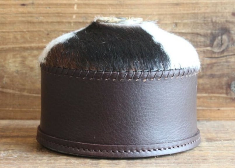 What Will Be Will Be】ハラコ使いODガス缶レザーカバー 230/250サ