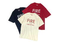 【DOWN ON THE CORNER】S/S TEE “FIRE on The Mountain”