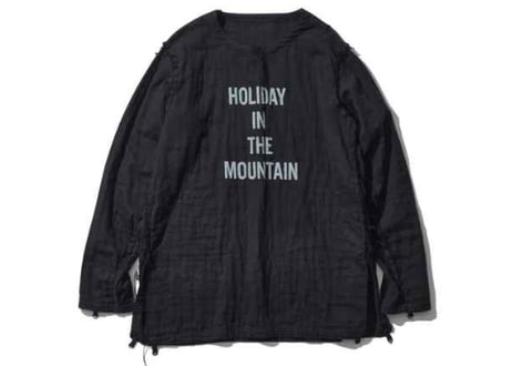 【MOUNTAIN RESEARCH】Gauze Muslin Shirt