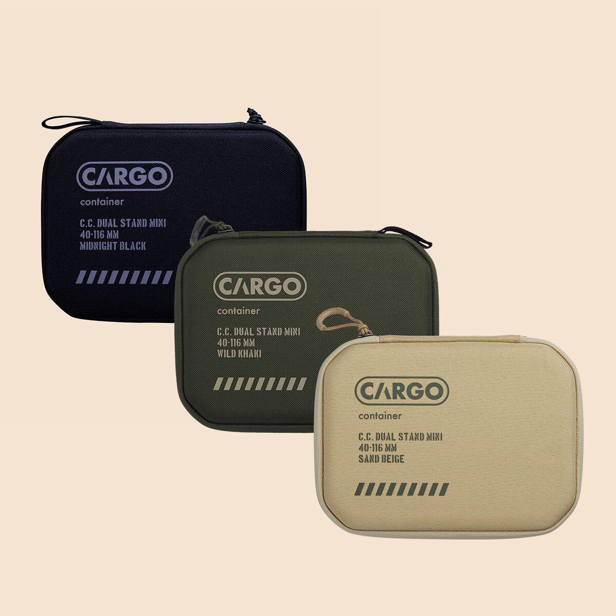 CARGO CONTAINER DUAL STAND SAND BEIGE - ライト・ランタン