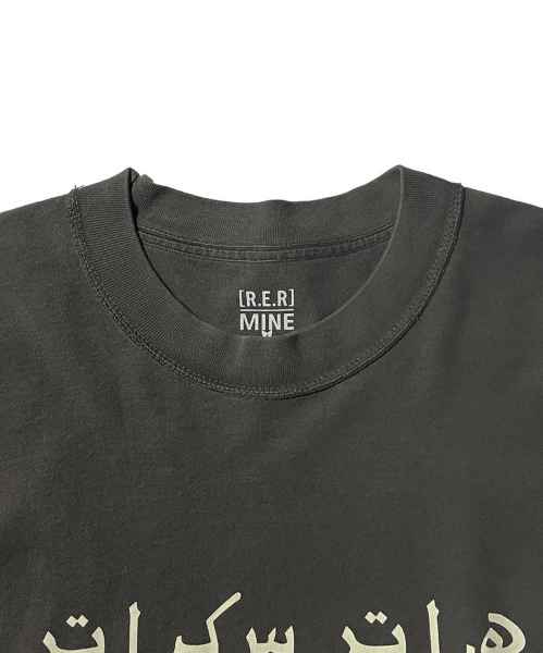 Riding Equipment Research】Logo Tee L/S(MINE) |