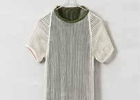 【Military】新品 デッドストック デンマーク軍 ツートンカラー メッシュ Tシャツ