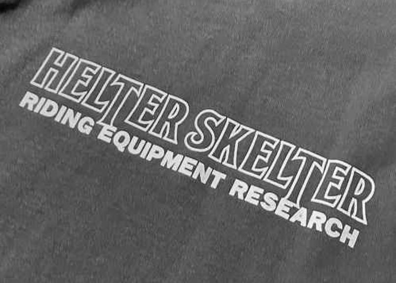 Riding Equipment Research】Logo Tee L/S(MINE) |