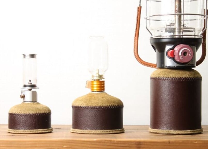 What Will Be Will Be】オイルレザー&スウェードODガス缶カバー 110サ