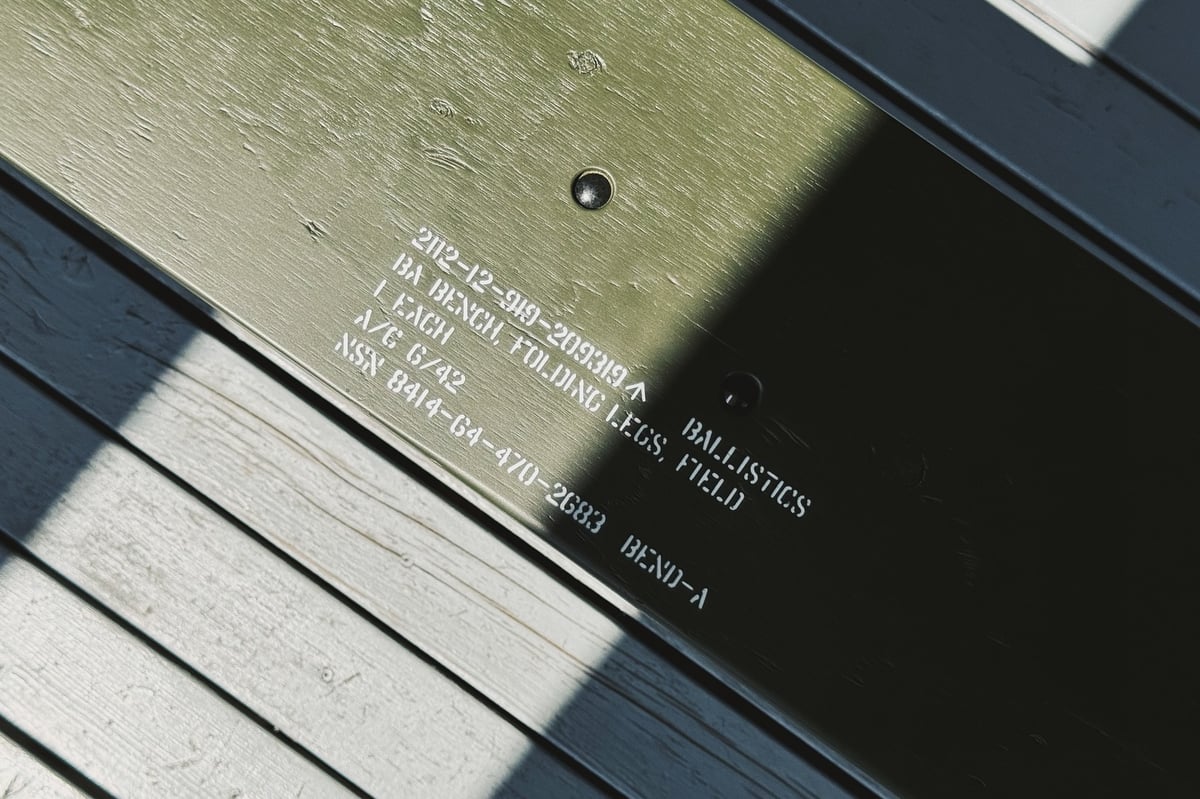 BALLISTICS】BRITISH ARMY BENCH | LOGGERS Gear S