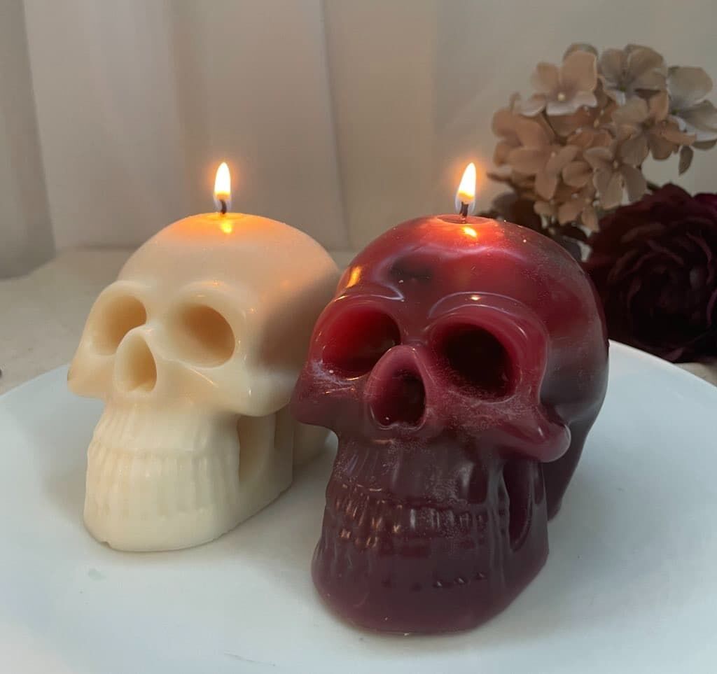 スカルキャンドル（ソイ） | 蝋燭売りの少女