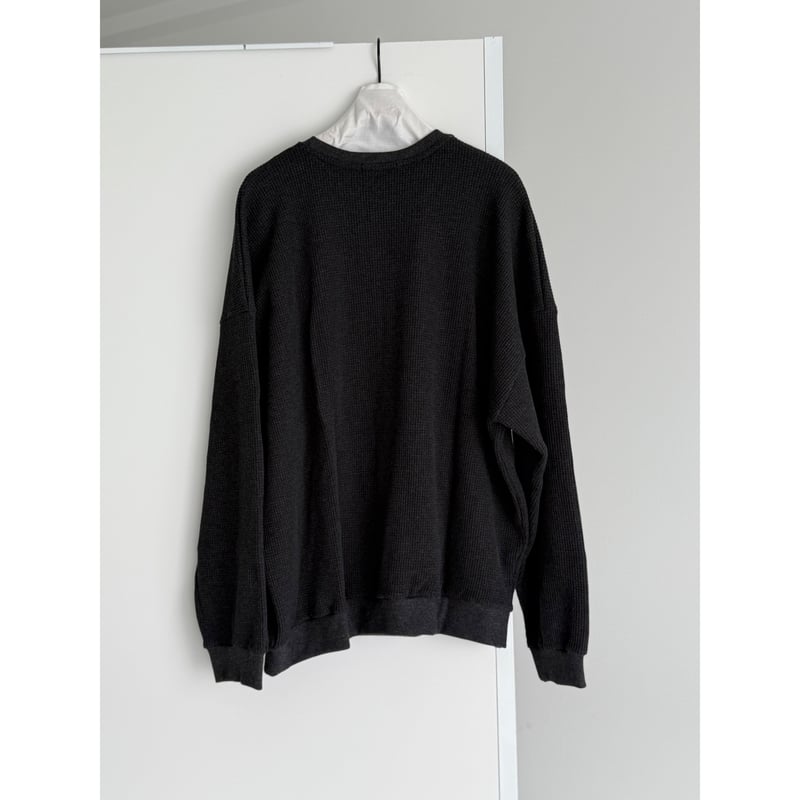 crew neck waffle po【K2-254156】 | kizuki