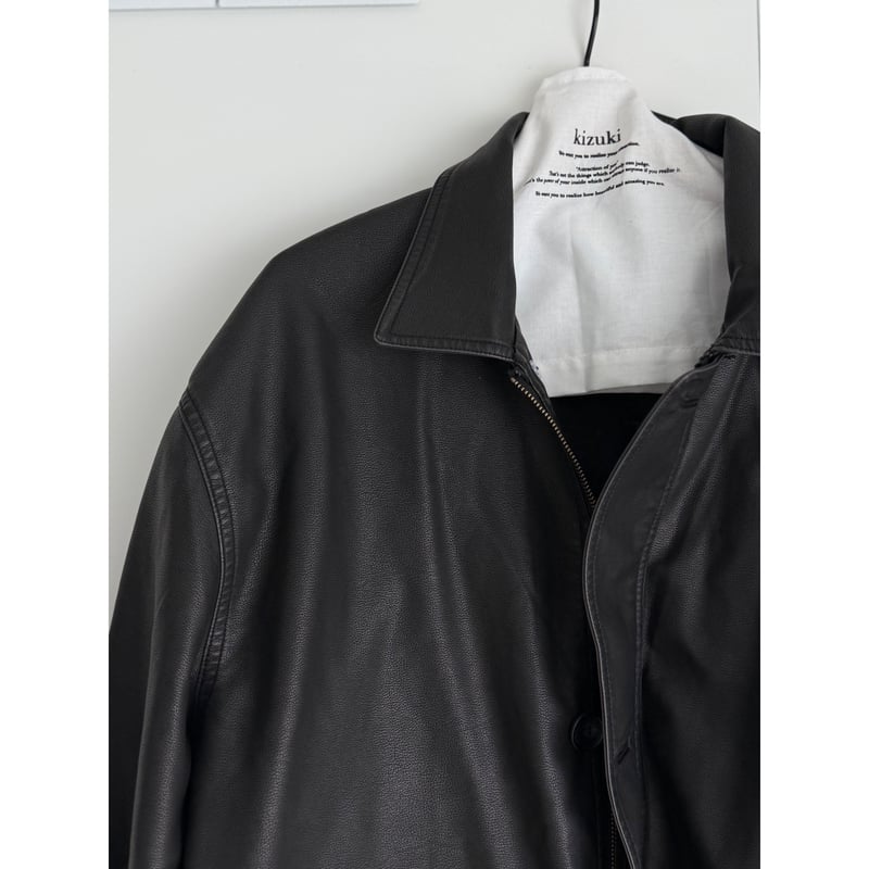 PU leather regular jacket【K2-254212】 | kizuki