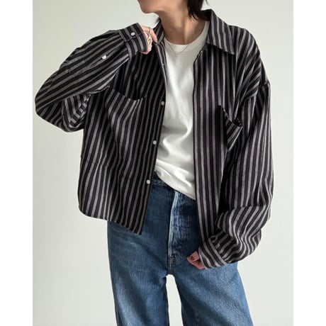 stripe shirt【K2-261163】
