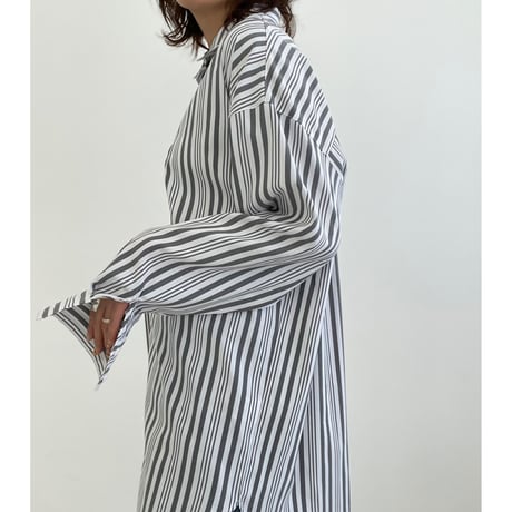 over stripe shirt【K2-231114】