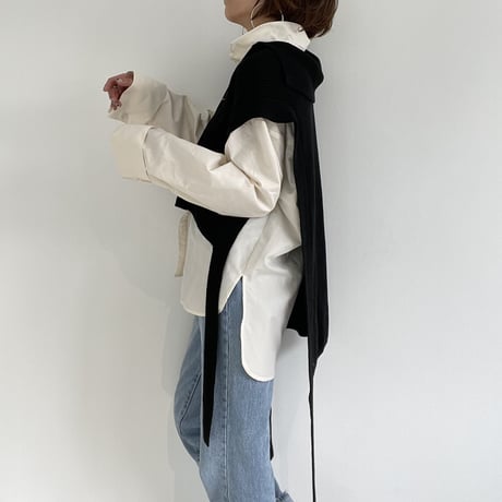 plus one knit vest【K2-223111】