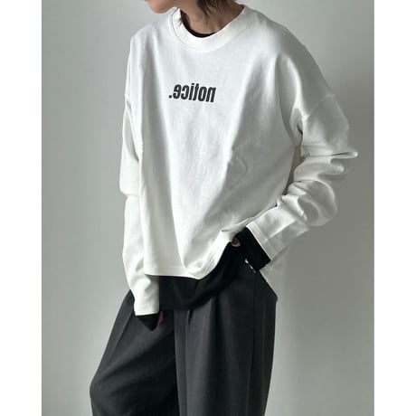 soft touch sheer cutsew【K2-241136】