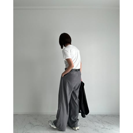 wide trousers【K2-24433】