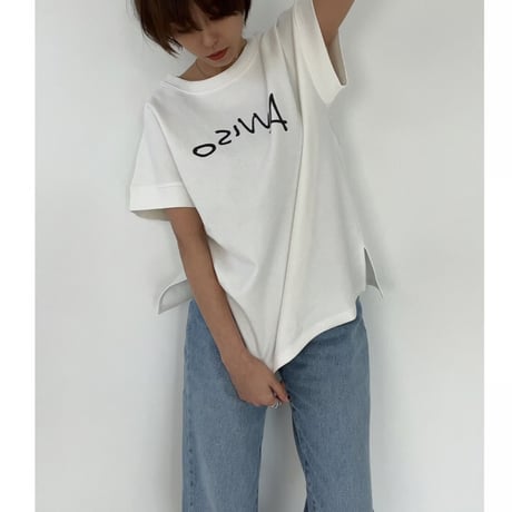 "AVVISO" logo tee【K2-22112】