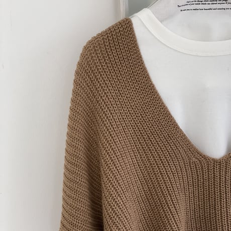 thing match v knit【K2-22319】