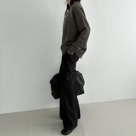 texture knit po【K2-233124】