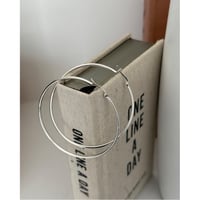 LUNA hoop -silver925【K2-252518】