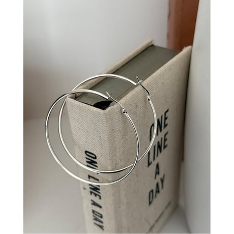 LUNA hoop -silver925【K2-252518】