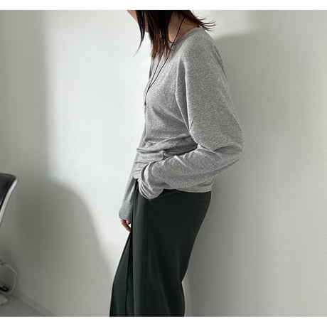 smooth touch long tee【K2-234129】╱ONLINE STORE限定