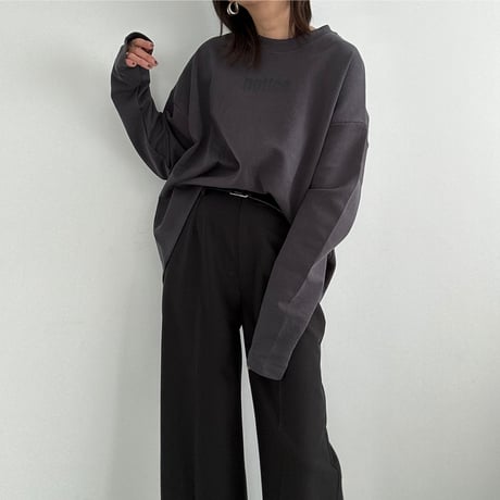 ″notice″ long tee【K2-231121】