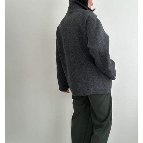 wool middle coat【K2-23426】