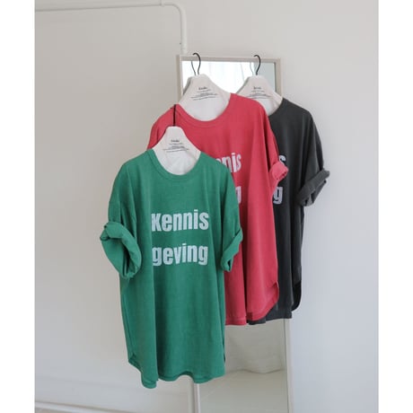 "kennis geving" tee【K2-22216】