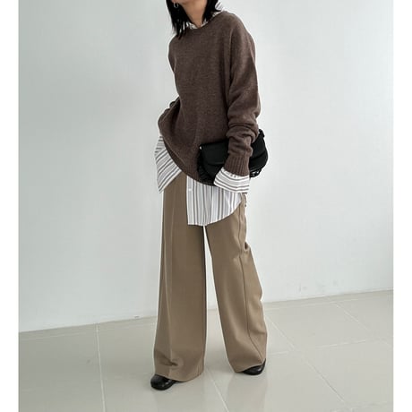 texture knit po【K2-233124】