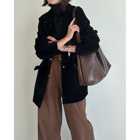 corduroy like jacket【K2-24427】