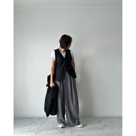 wide trousers【K2-24433】