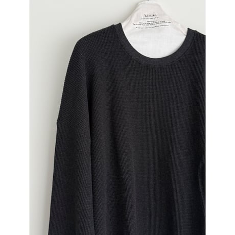 crew neck waffle po【K2-254156】