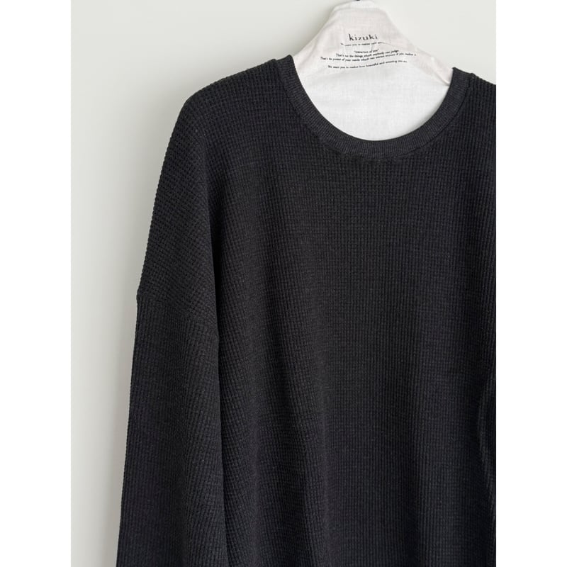 crew neck waffle po【K2-254156】 | kizuki