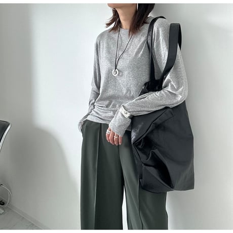 smooth touch long tee【K2-234129】╱ONLINE STORE限定