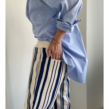 random stripe pants【K2-22233】