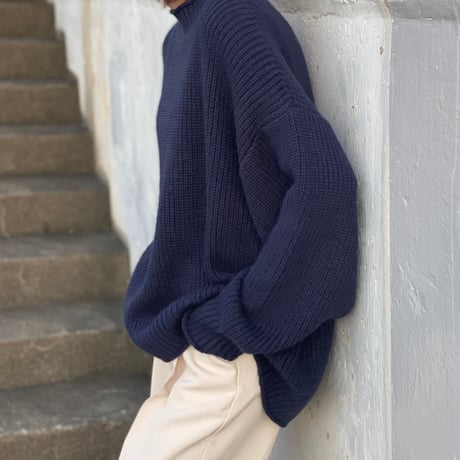 edge curl knit【K1-223113】