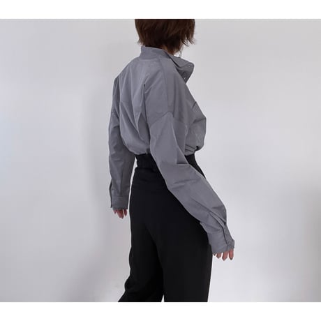 mood collar blouse【K2-22114】