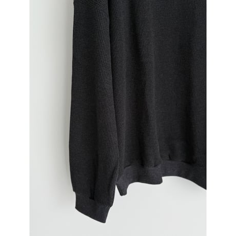 crew neck waffle po【K2-254156】