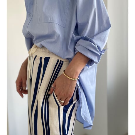 random stripe pants【K2-22233】