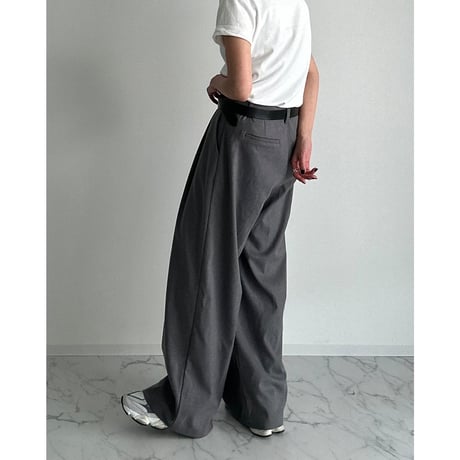 wide trousers【K2-24433】