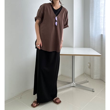 deep collar tee【K2-231120】